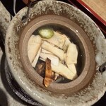 室町 和久傳 - 土瓶蒸し鱧松茸銀杏 かぼす