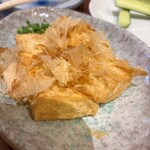 酒亭 じゅらく - 厚揚げ
