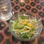 インド料理 パリワル - セットのサラダ