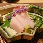 古今 - メカジキとフエフキダイのお造り