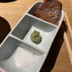 新鉛温泉 結びの宿 愛隣館 - 前沢牛のステーキ