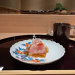 梅田 すし継 - 金目鯛・ポン酢ジュレ