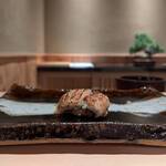 梅田 すし継 - 煮穴子・炙り