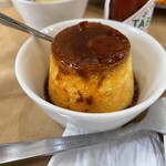 カフェテラス ポンヌフ - セットにして、プリンをつけました！