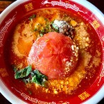 中華料理 口福 - ◎本日のオススメ／トマト坦坦麺：8月初旬。