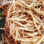 駅そば そば・うどん八起家 - 都内のごぼう天はもう少し刻みが太いですね