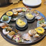 食堂Light - 前菜9種盛り