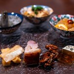 中華ダイニング 一途一心 - 2025.10 前菜の盛り合わせ