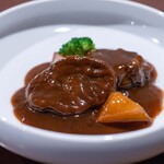 中華ダイニング 一途一心 - 2025.10 和牛千本筋のバーベキューソース煮込み