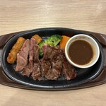 ガスト - 料理写真:ガストビーフステーキ希少赤身ステーキ100g