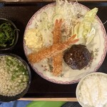 ごはん屋 わらびがみ - DX定食　¥1,500