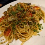 Pasta&Pizzeria Creo - サンマとミニトマトのオイルパスタ