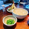 根津 釜竹 - 【釜揚げうどん】(¥1200)、【天ぷら】(¥1600)