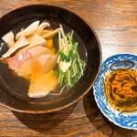 御料理 ふじ田 - まつたけ 銚子の釣りの金目鯛のしゃぶしゃぶ