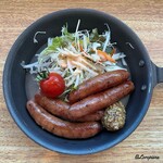 いわて花巻大食堂 - 一人前4本付きのラムソーセージ