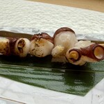 築地寿司清 伊勢丹京都店 - 水蛸吸盤炙り❗️