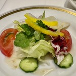 みかわや - 芝海老のグラタンに付いてたサラダ