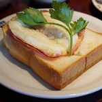 ヒロコーヒー - ハムエッグトースト！