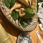 松江の味 郷土料理 出雲 川京 - 川エビ天ぷら