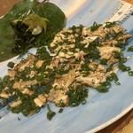 松江の味 郷土料理 出雲 川京 - うなぎのたたき