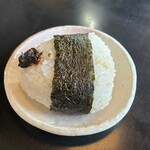 手打 神代そば - そば味噌おにぎり