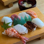 寿し秀 - 料理写真:竹 にぎり８ケ