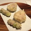 ワインと天ぷら マエヤシキ - ぎんなん、イチジク
