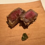 ワインと天ぷら マエヤシキ - 鹿児島和牛