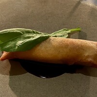 RESTAURANT DAZZLE - ポルチーニと秋刀魚湯葉春巻き