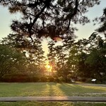 手打 神代そば - 出雲大社の夕日✨