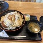 大村庵 - カツ丼　大盛り