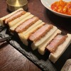 THE CONDER HOUSE - 斉藤さんの黒酢カツサンド1,800円