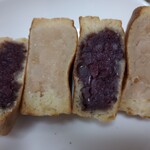 御座候 - あんこ好きにはたまらない、タップリあんこです(≧▽≦)