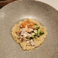 ラステイクス - タスマニアサーモンとレンズ豆のペースト