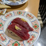廻鮮寿司 塩釜港 - マグロのほほ肉