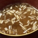 鮨 ひのもと - 美味しい出汁で作ったお味噌汁