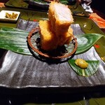 とんかつ肉料理 吉岡 - 厚切ロースかつとわさび