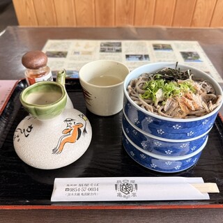 亀嵩駅の手打そば 扇屋_0