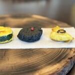 HOSEKI - ジョンは、ズッキーニ・イカ墨・鱈の3種が登場。