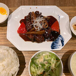 火鍋 小肥羊 - 黒酢酢豚定食