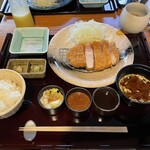 徳川町 ぶた福 - リブロースかつ定食