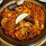 ラコンチャ - 魚介パエージャ