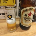 国民酒場 じぃえんとるまん - 瓶ビール450円（税込）　　