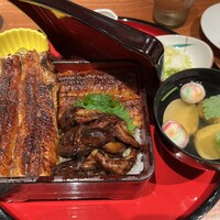 炭焼 うな富士 有楽町店 - 上うな重肝付き