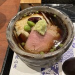 雪花山房 - 秋錦鴨汁ざるそば　２９５０円