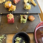 天ぷらと手まり寿司 都 - おばんざい