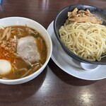麺匠 大黒 多賀城店 - 味噌つけ麺 極太麺 +メンマ（Xフォロワーサービス）1,000円♪