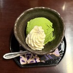 祇をん　ひつじカフェ - 抹茶アイス