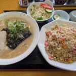 うちだラーメン - Ａセット　1250円