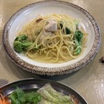 きりん - めかじきとブロッコリーのペペロンチーノ